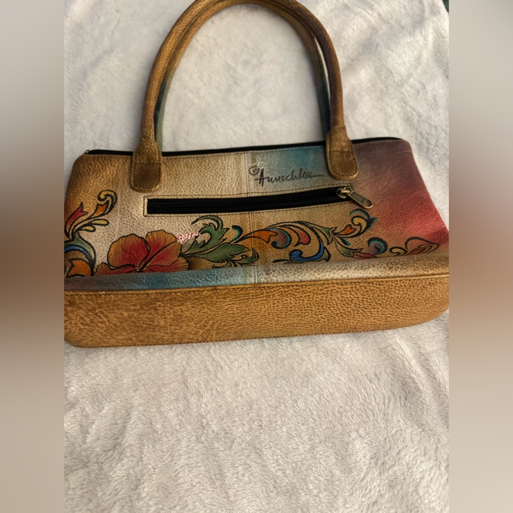 Anuschka Multicolor Floral Shoulder Bag - Picture 2 of 7
